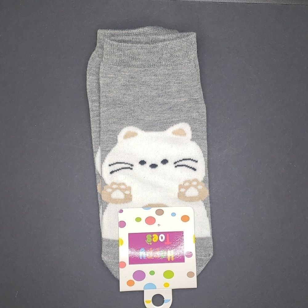 CAT No Show Socks Gray Socks